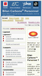 Mobile Screenshot of calculateurcarbone.org